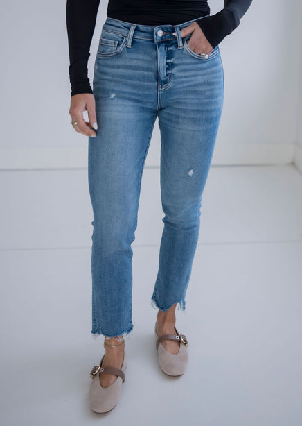 Camryn Lovervet Slim Straight Jean product view
