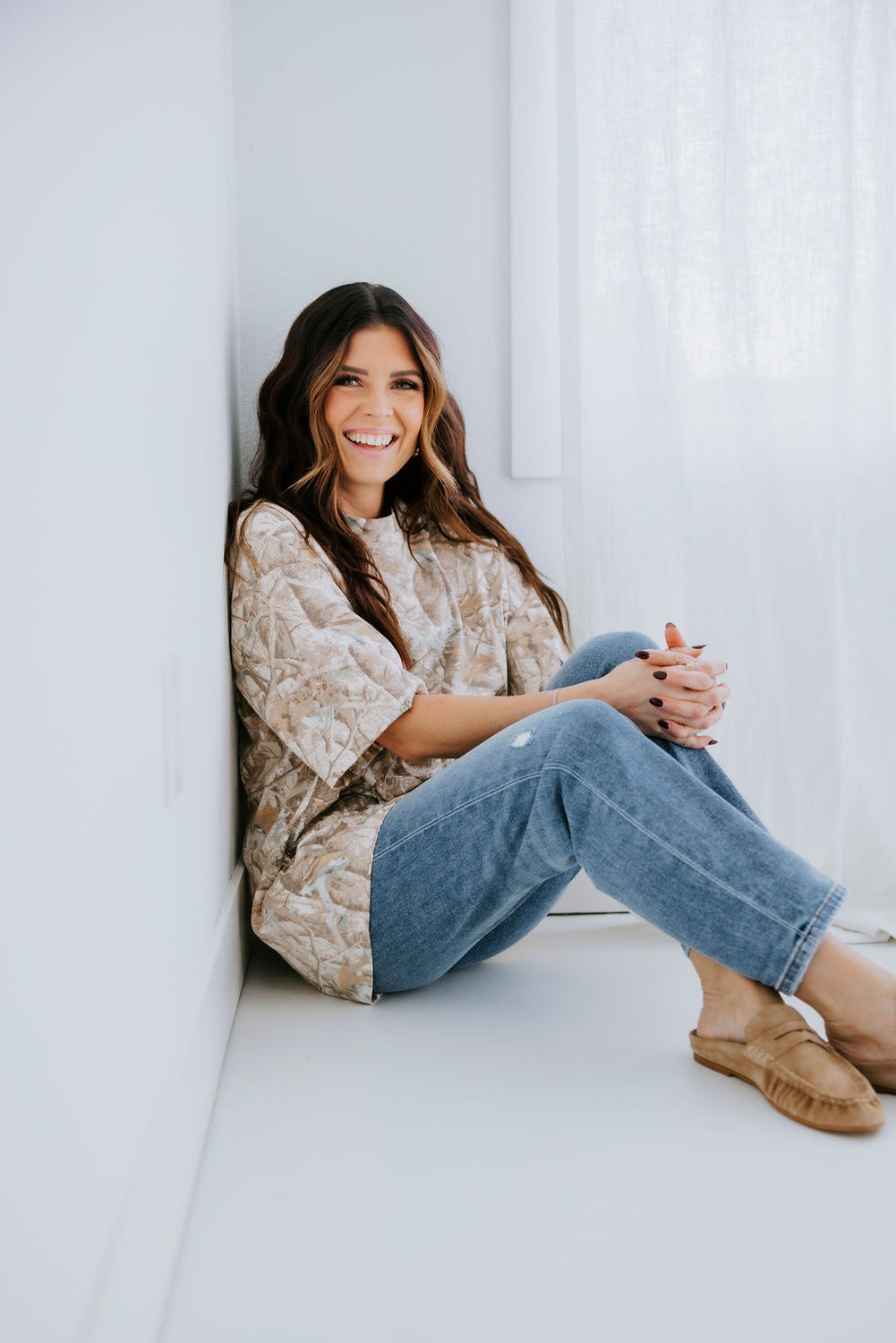 Camo Crew T-Shirt by Lily & Lottie