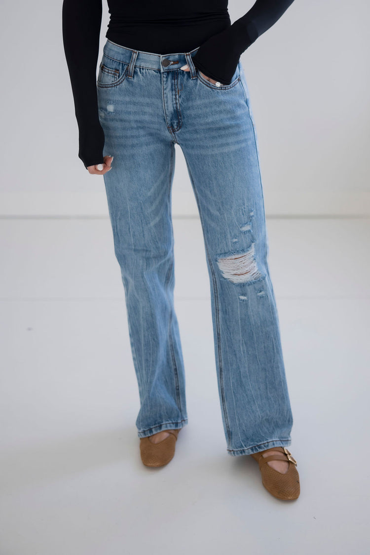 Carmen Saige Straight Jean