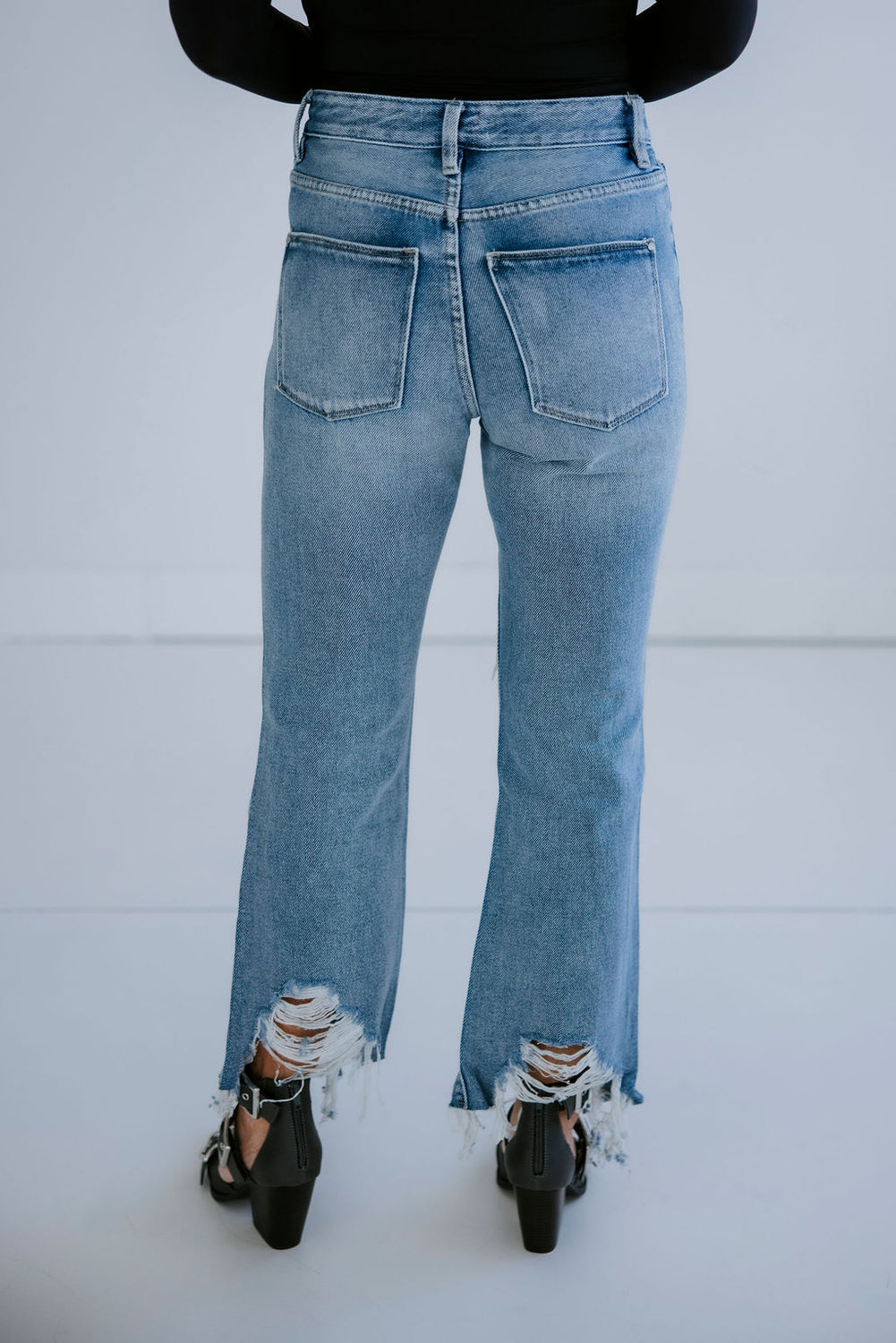 Tina Petra Cropped Flare Jean