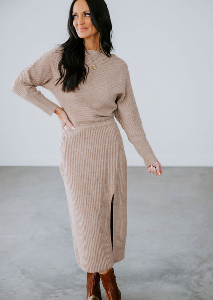 Mattie Midi Knit Sweater Dress product view