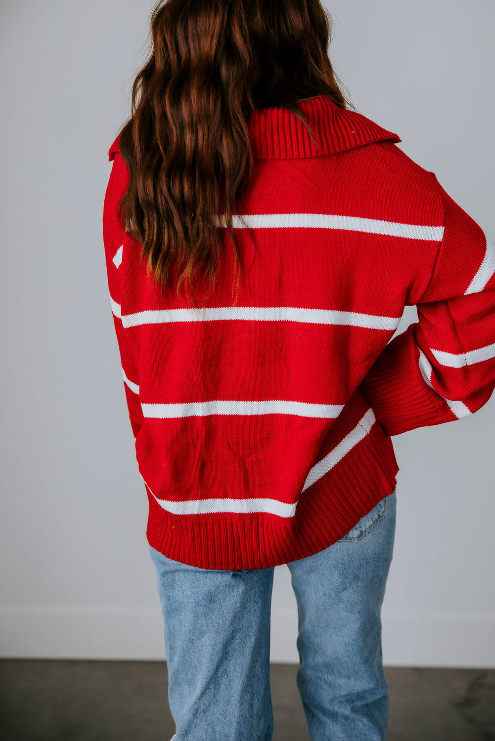 Jayne Collared Sweater