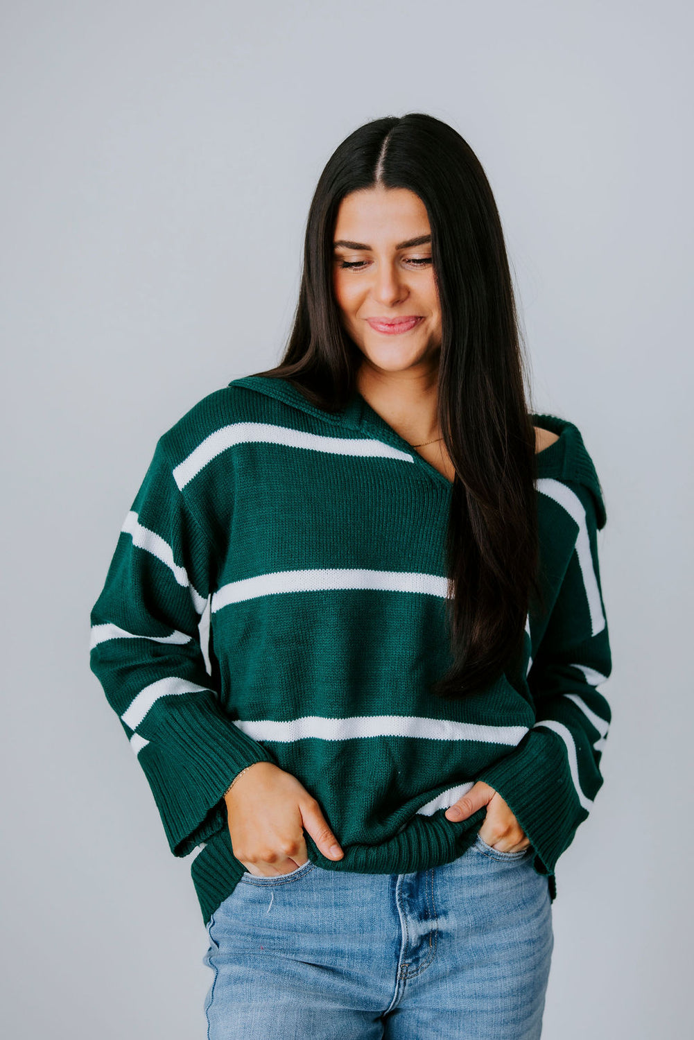 Jayne Collared Sweater