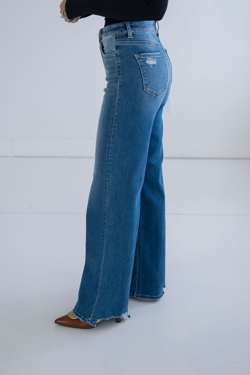 Jakob Risen Wide Leg Jeans