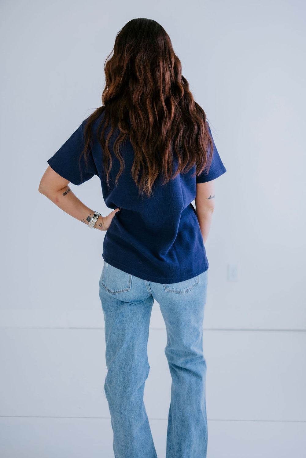 Westin Waffle Tee by Lily and Lottie