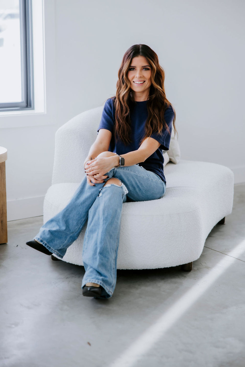 Westin Waffle Tee by Lily and Lottie