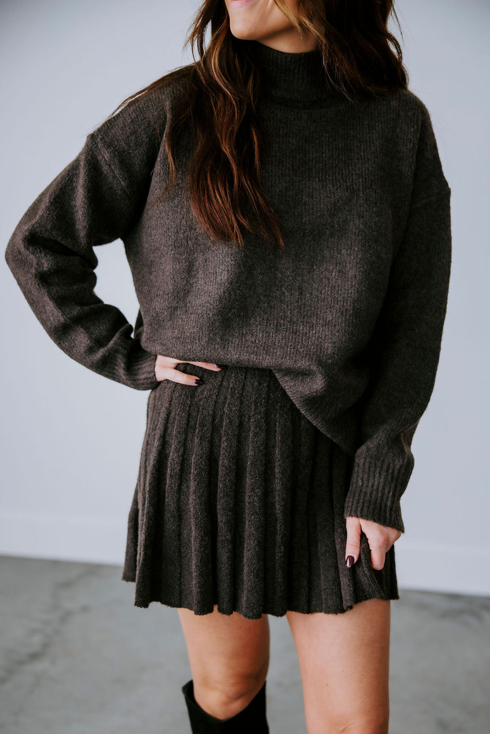 Karmyn Knit Skirt Set