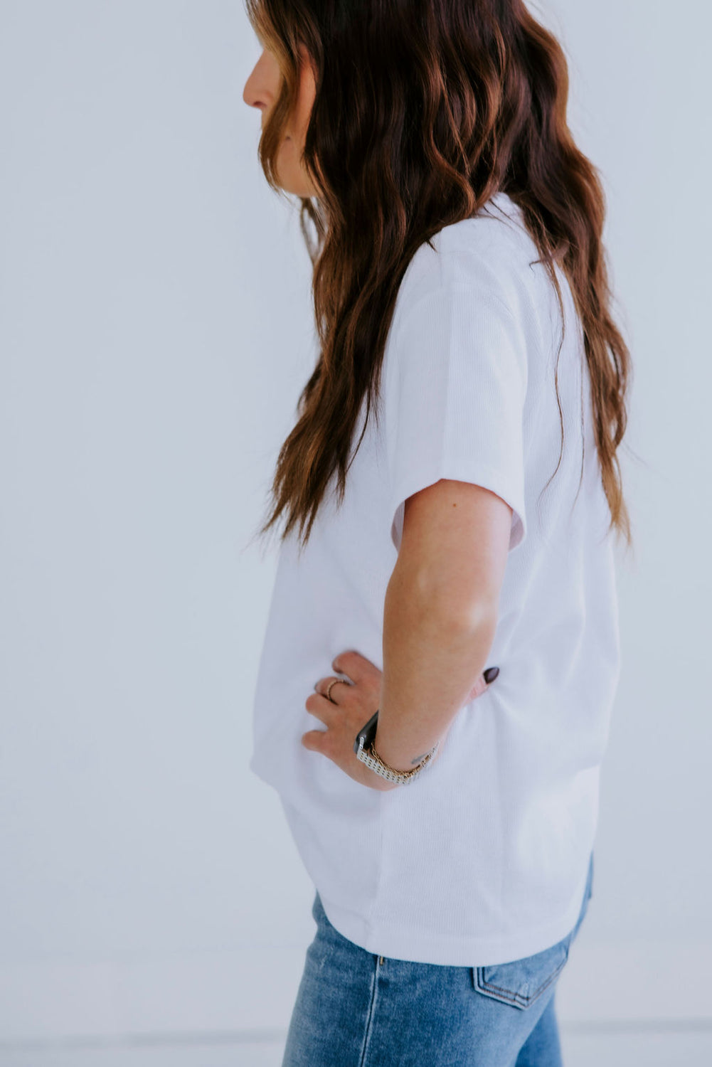 Westin Waffle Tee by Lily and Lottie