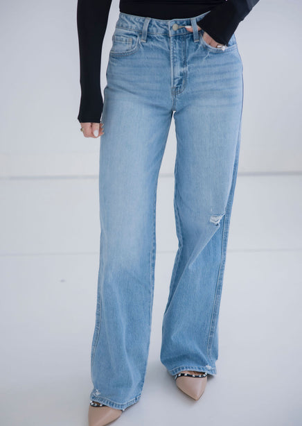 Jaice Vervet Wide Leg Jeans product view