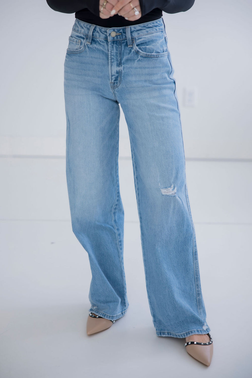 Jaice Vervet Wide Leg Jeans