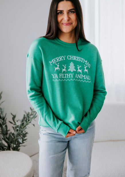 Filthy Animal Graphic Sweatshirt product view