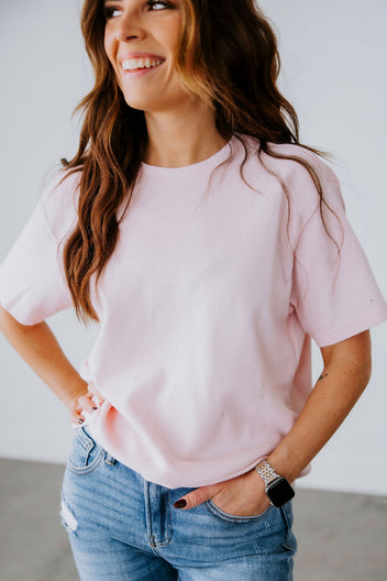 Westin Waffle Tee by Lily and Lottie