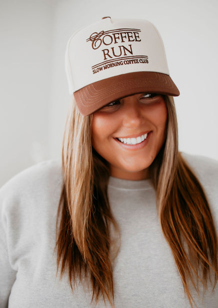 Coffee Run Trucker Hat