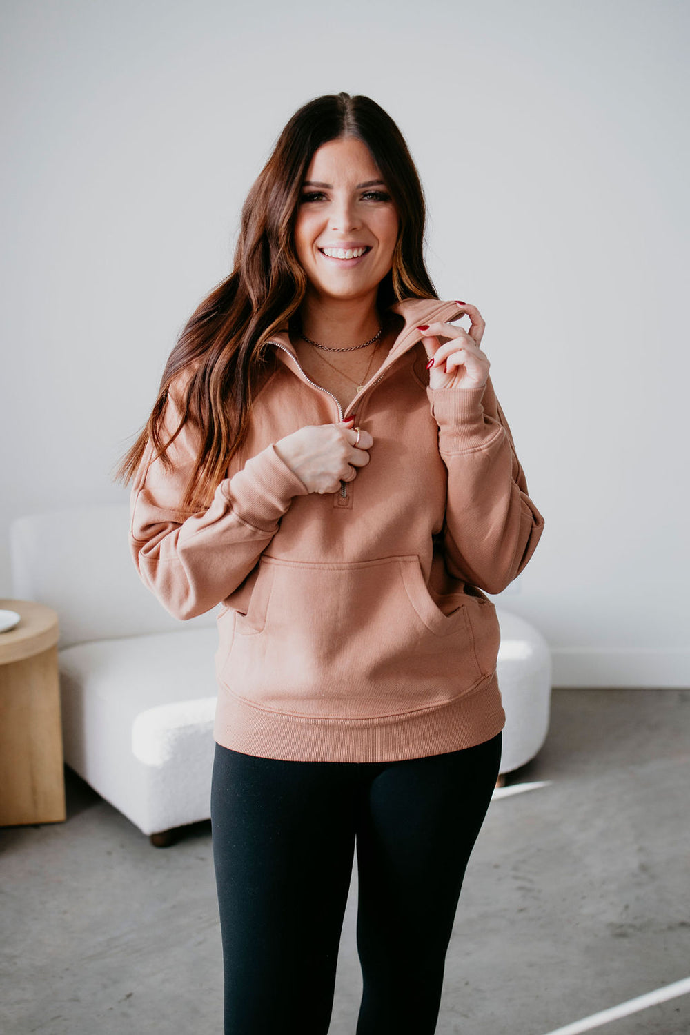 Bennett Half Zip by Lily & Lottie