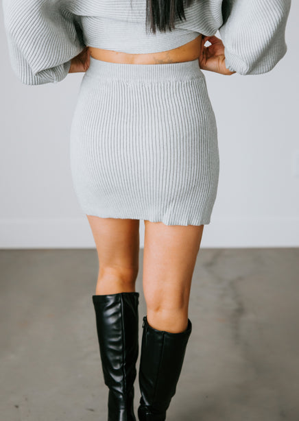 Gavyn Knit Skirt Set