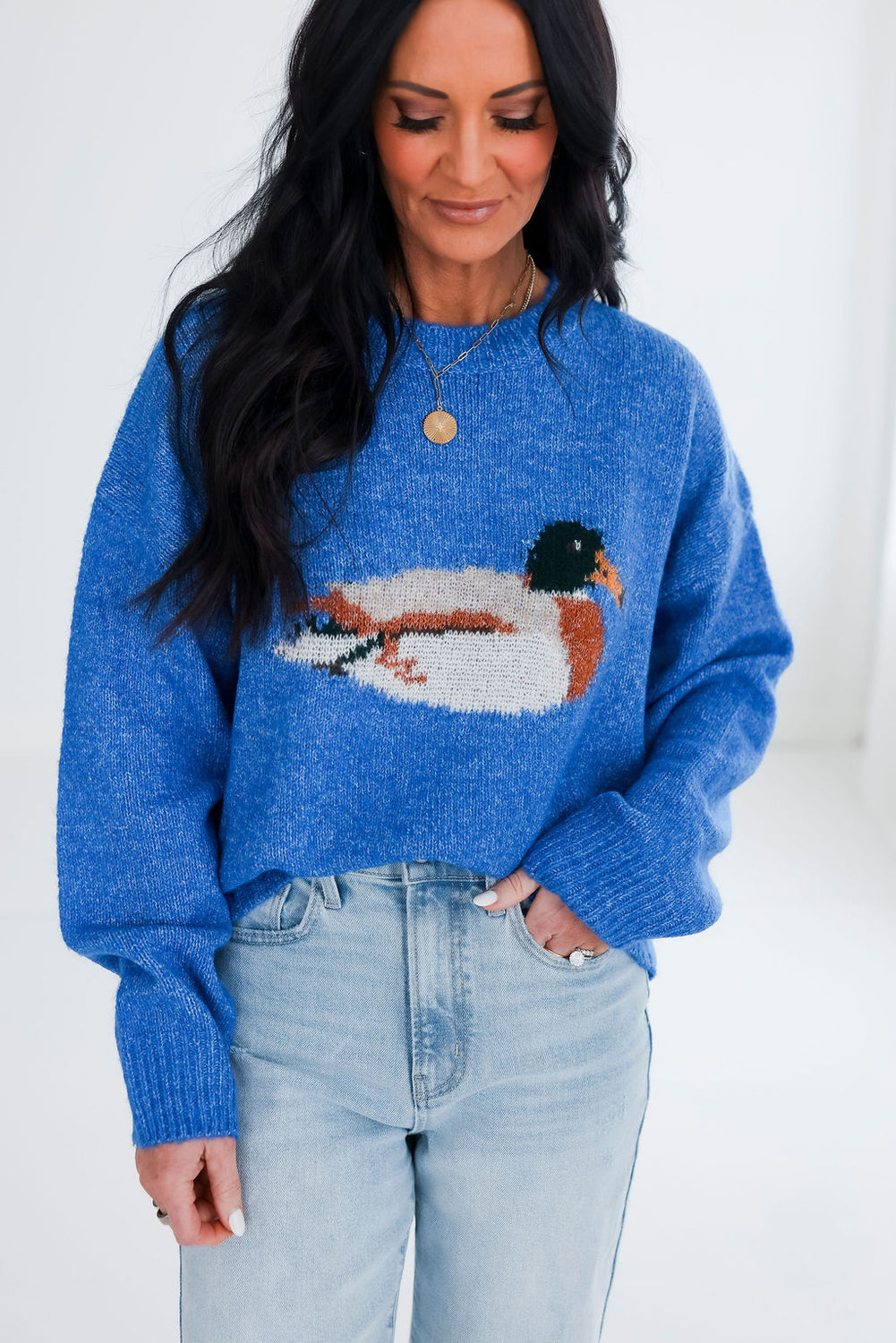 Flying Duck Knit Sweater