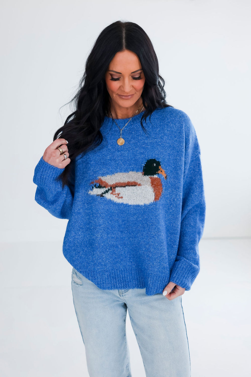 Flying Duck Knit Sweater
