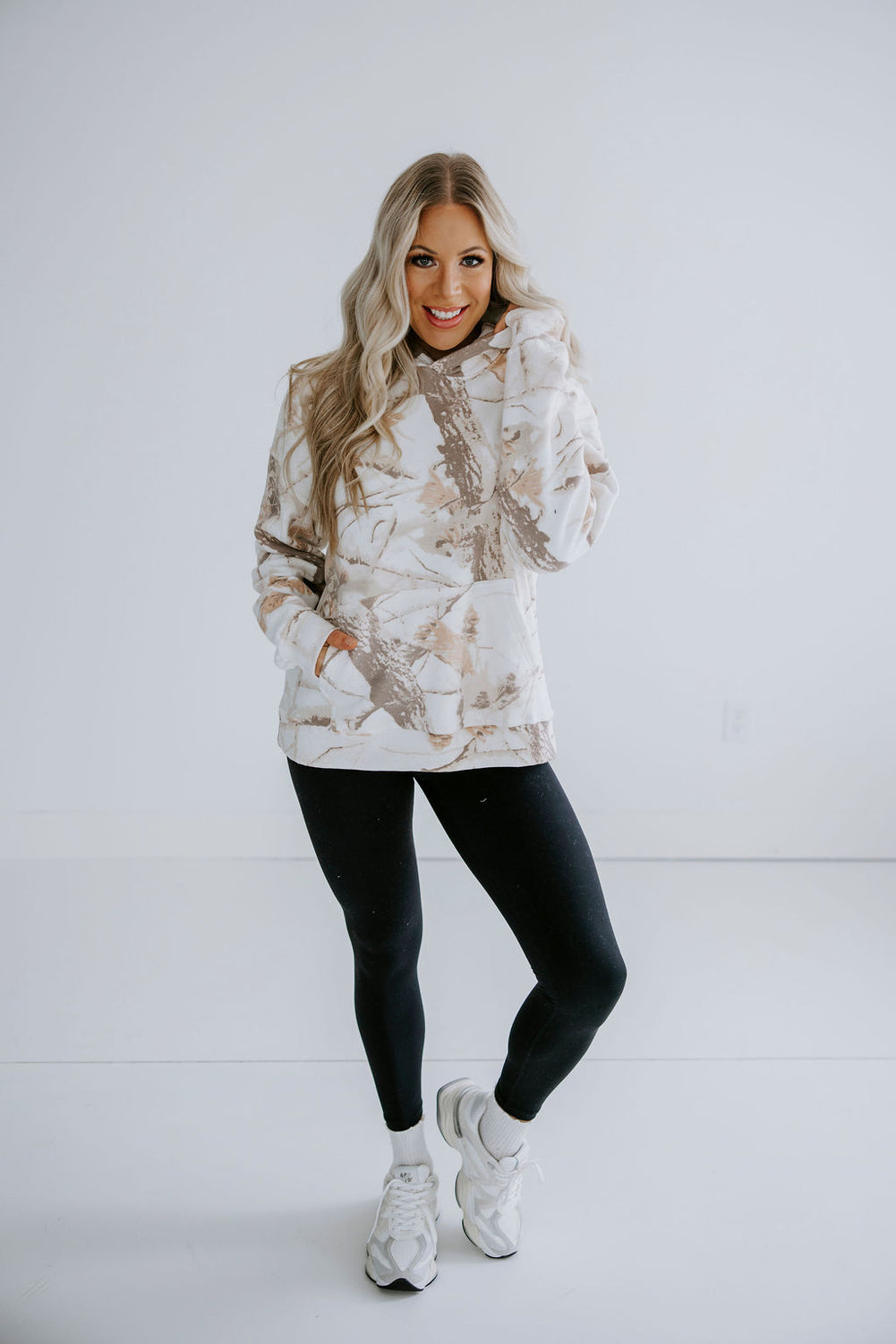 Sand Dune Camo Hoodie by Lily & Lottie