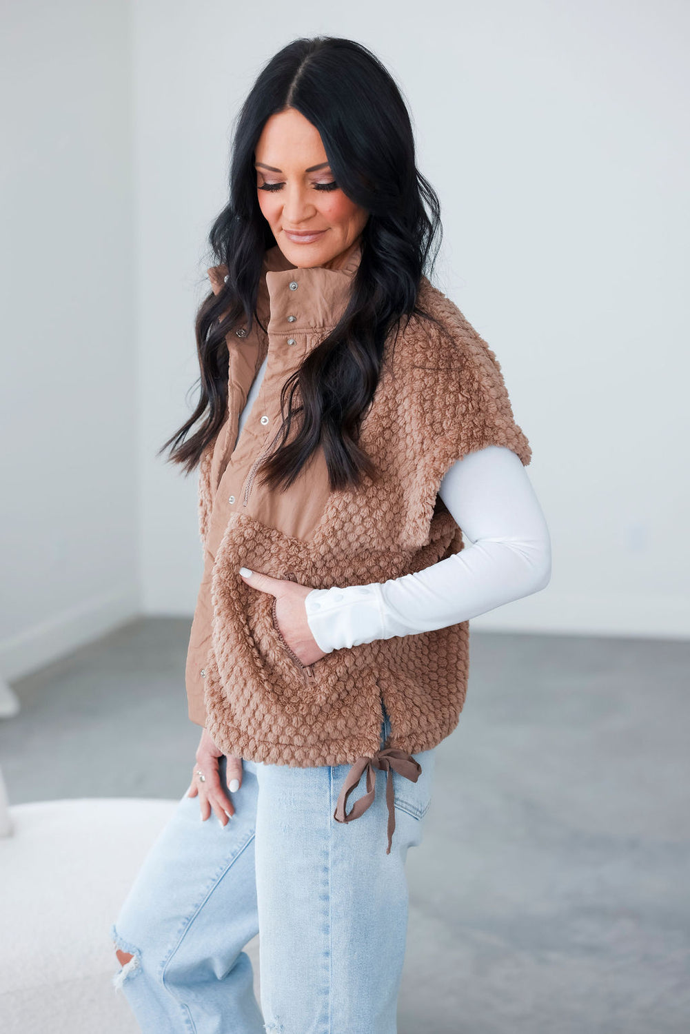 Cambry Textured Vest