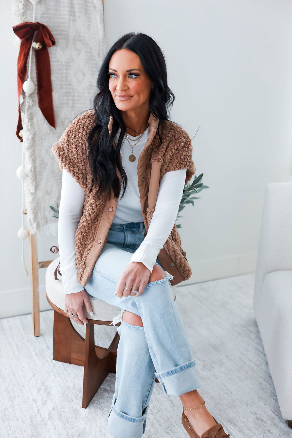 Cambry Textured Vest