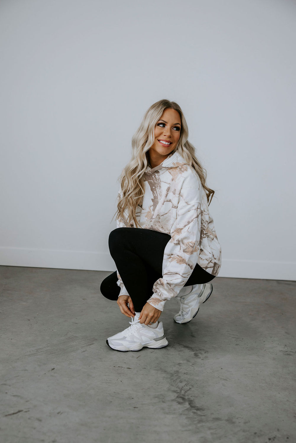 Sand Dune Camo Hoodie by Lily & Lottie