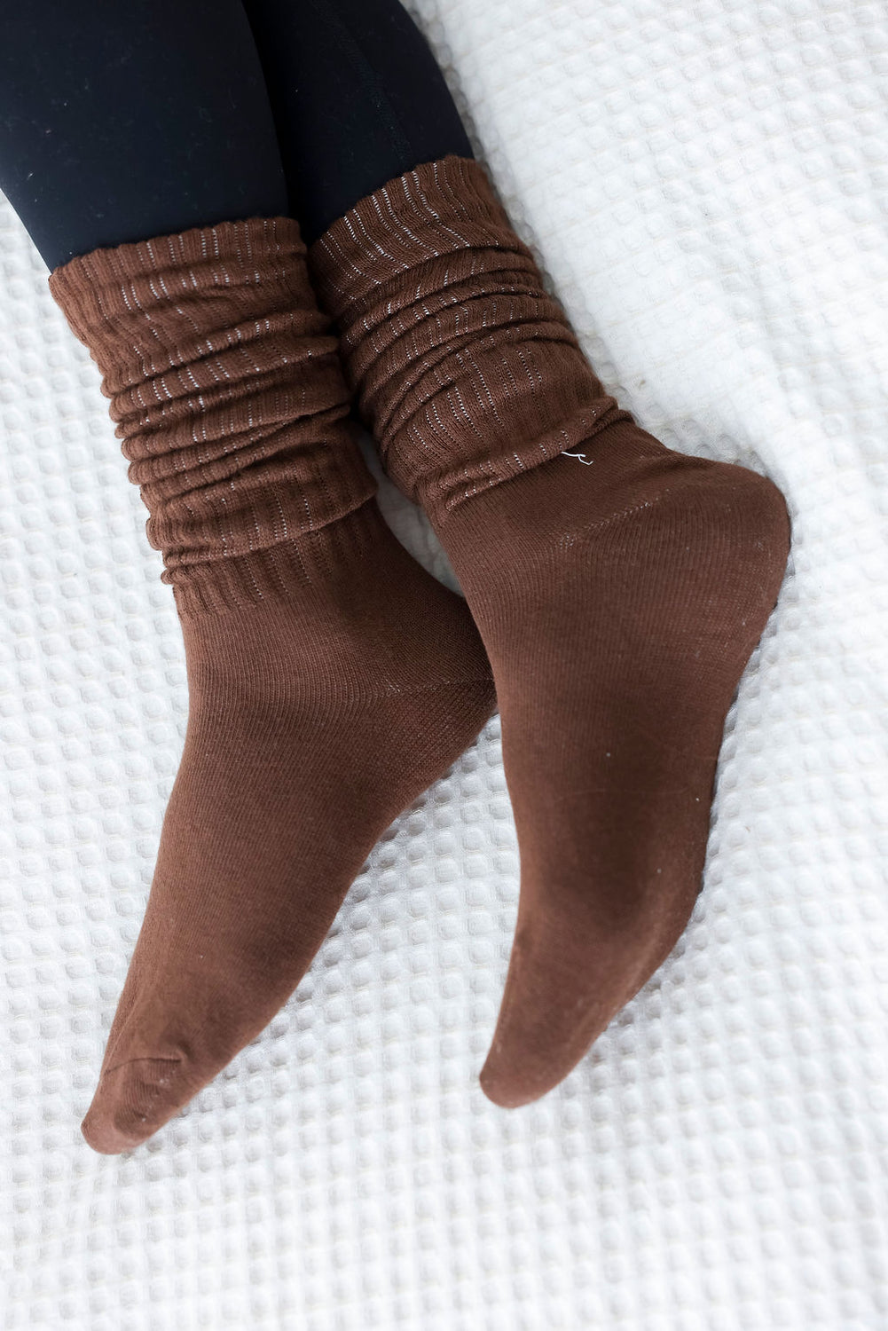 Slouchy Knit Socks