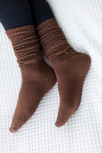 Slouchy Knit Socks