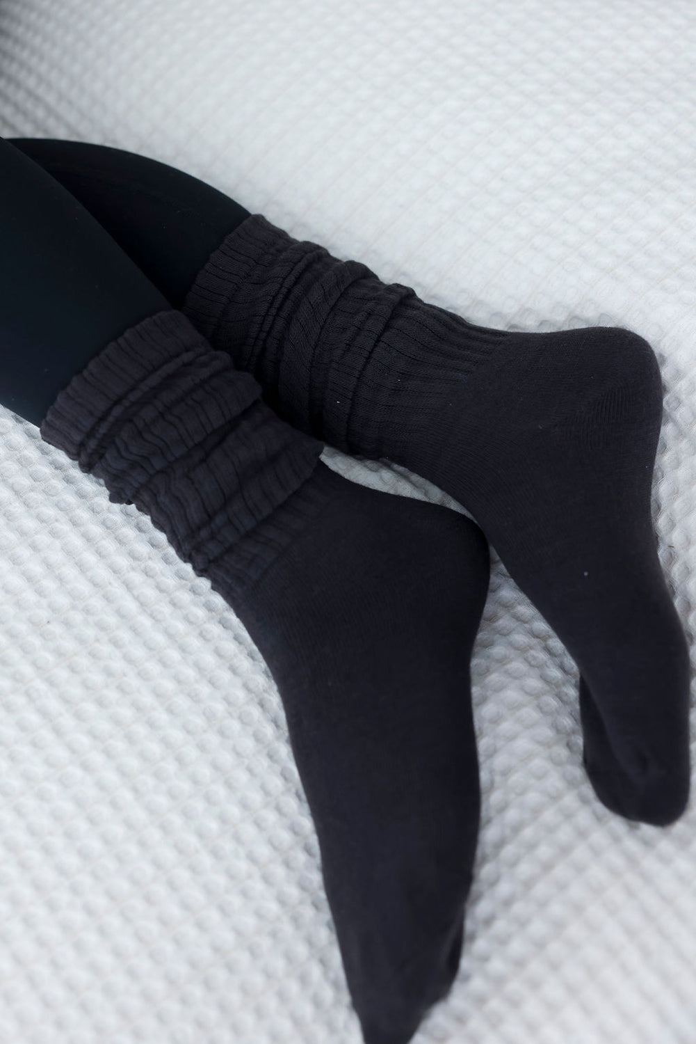 Slouchy Knit Socks