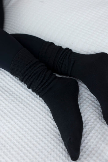 Slouchy Knit Socks
