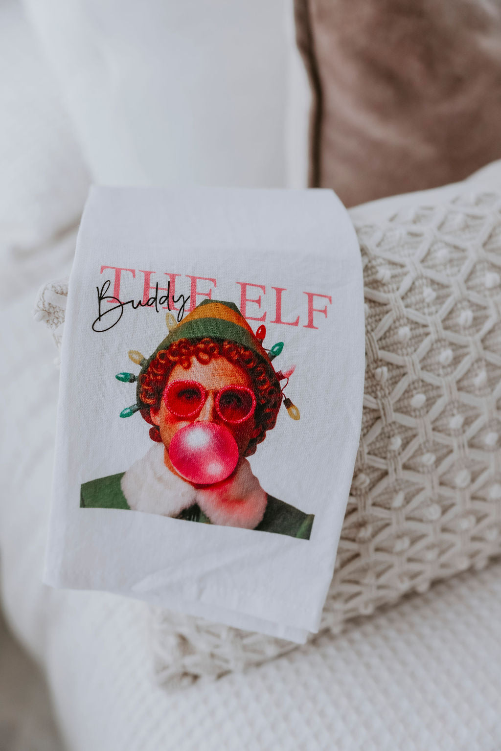 image of Elf Gum Tea Towel