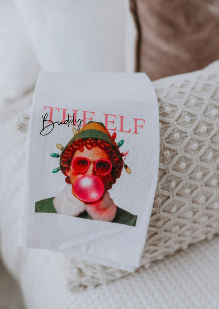 Elf Gum Tea Towel product view