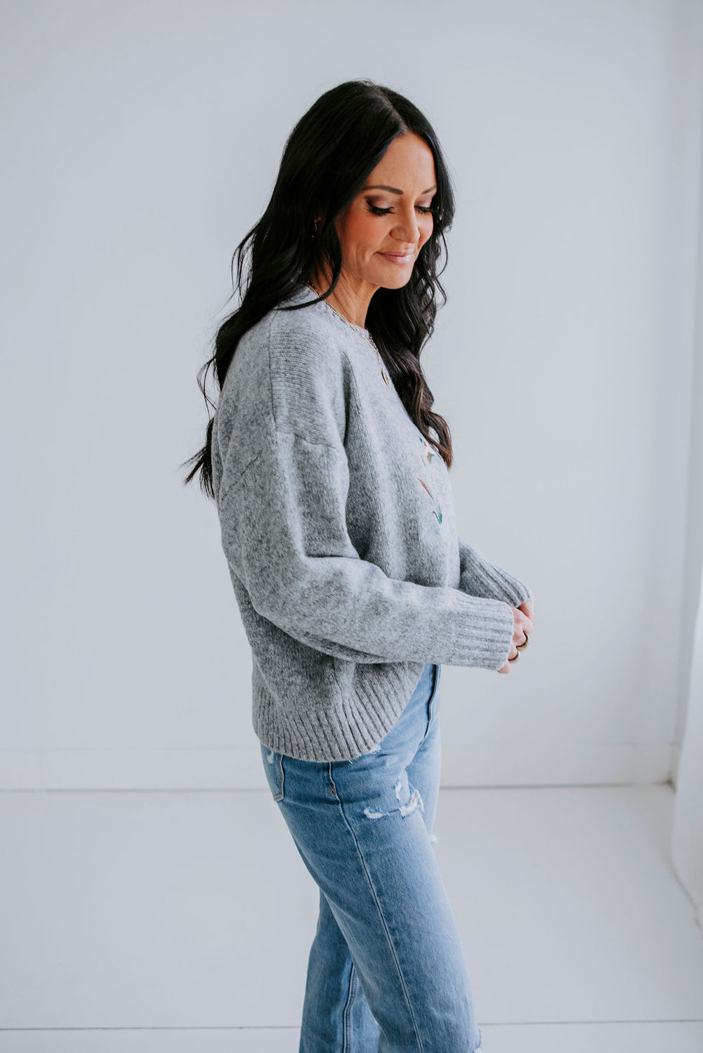 Duck Embroidered Sweater