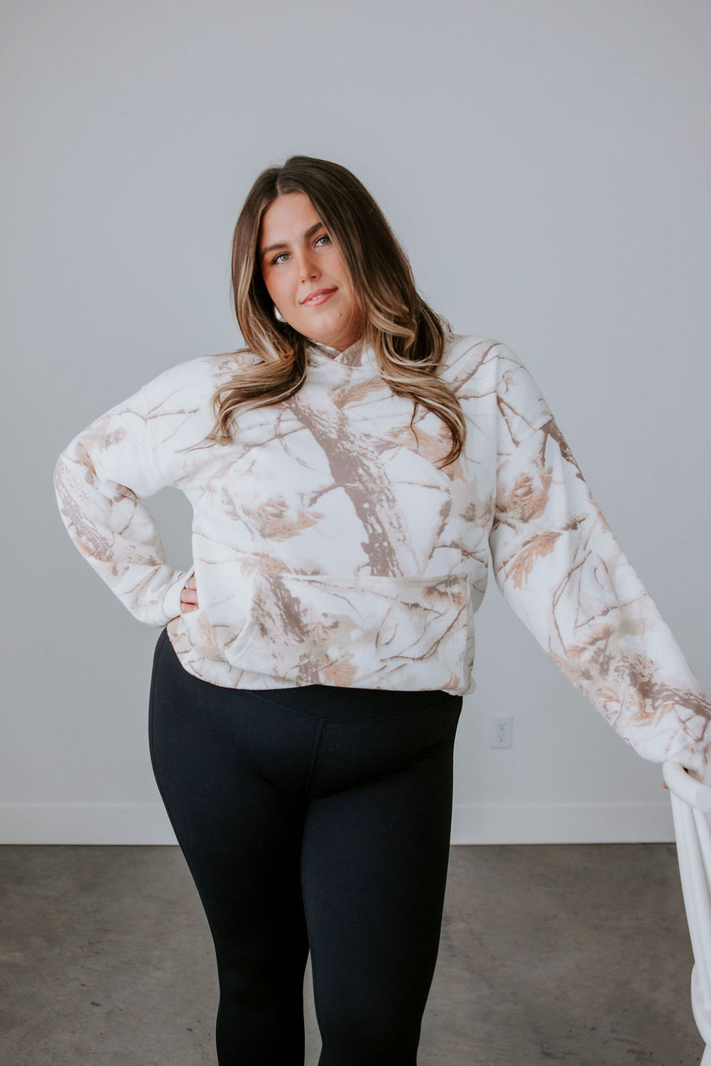 Sand Dune Camo Hoodie by Lily & Lottie