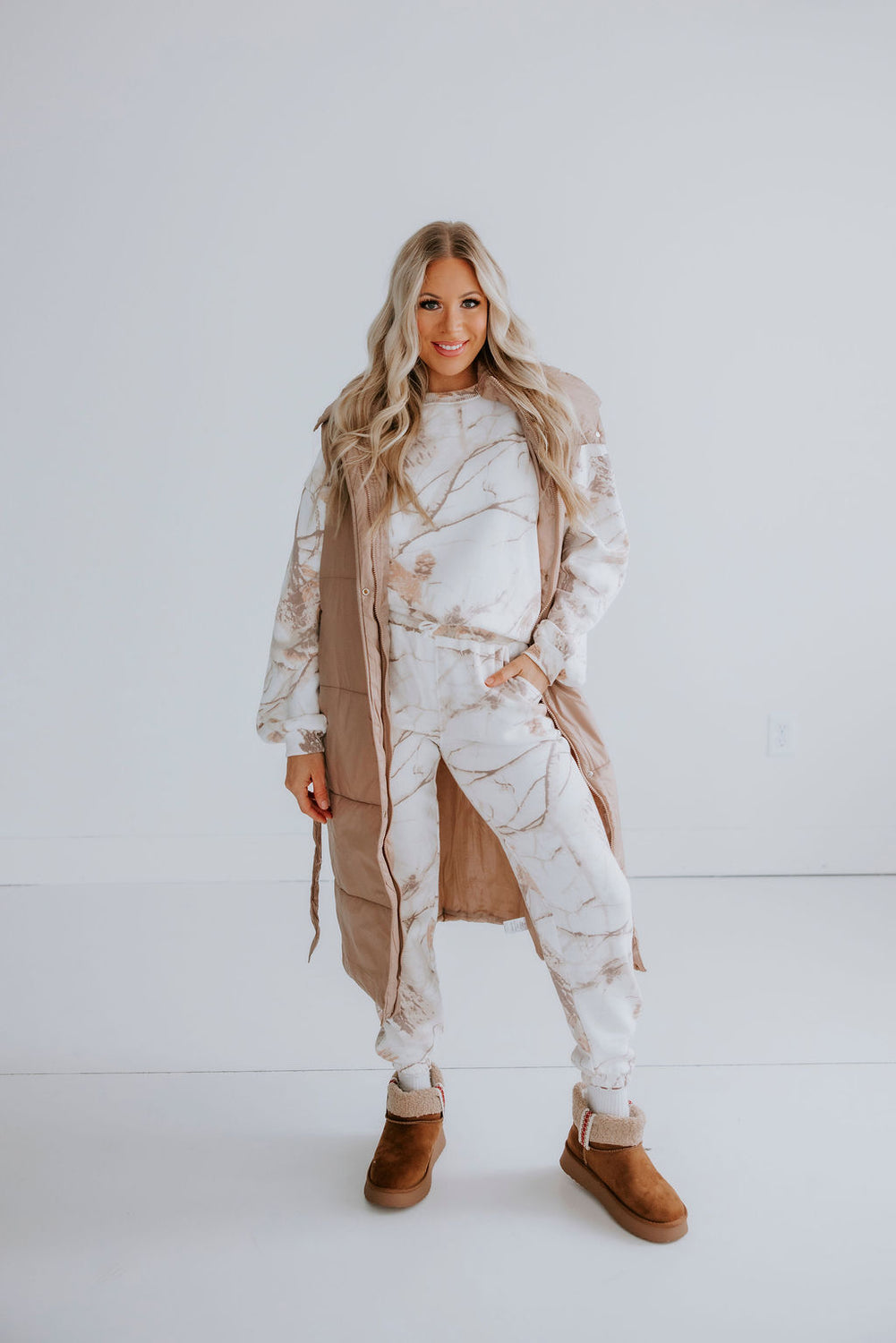 Micalea Midi Puffer Vest