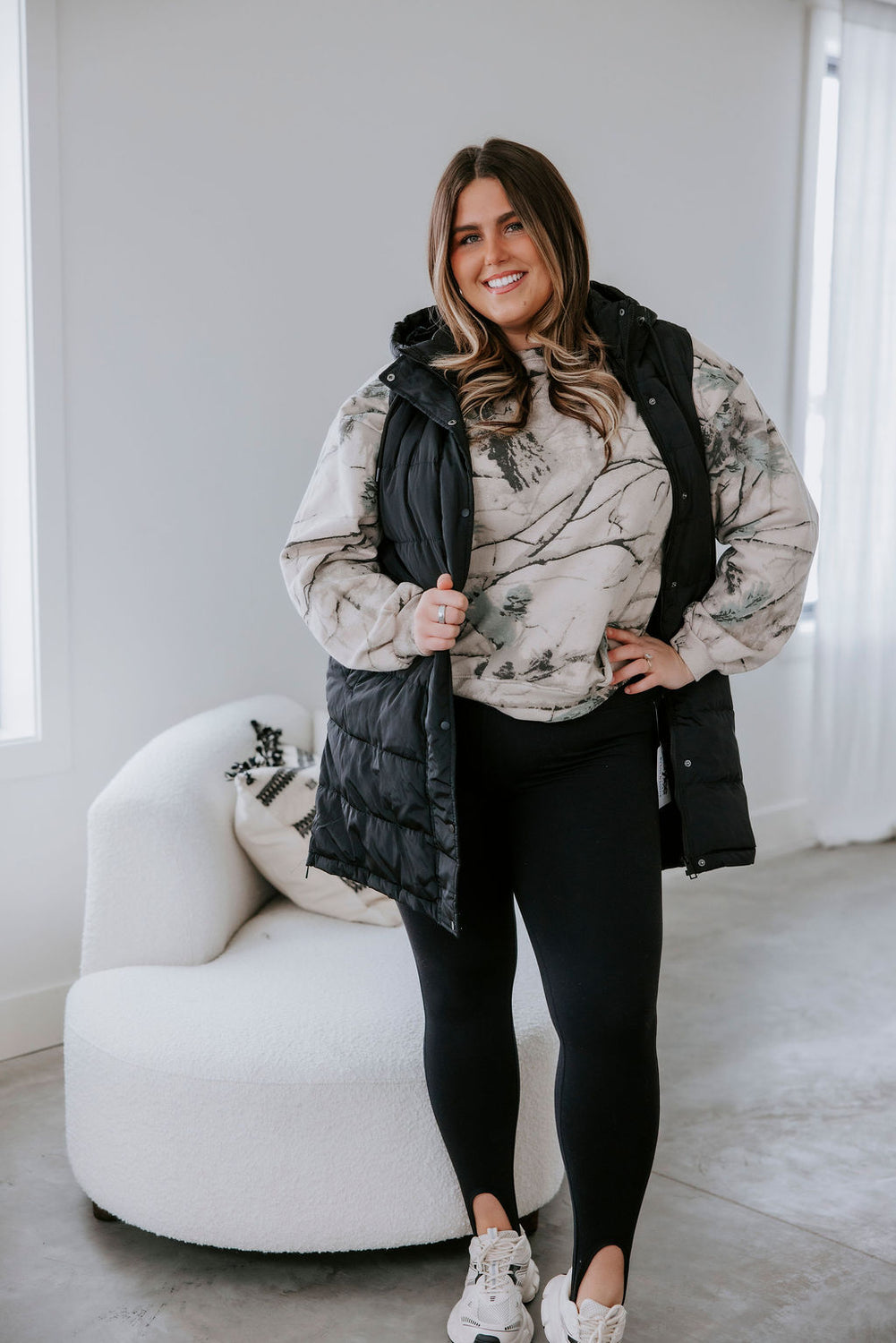 Mist Dune Camo Crew by Lily & Lottie