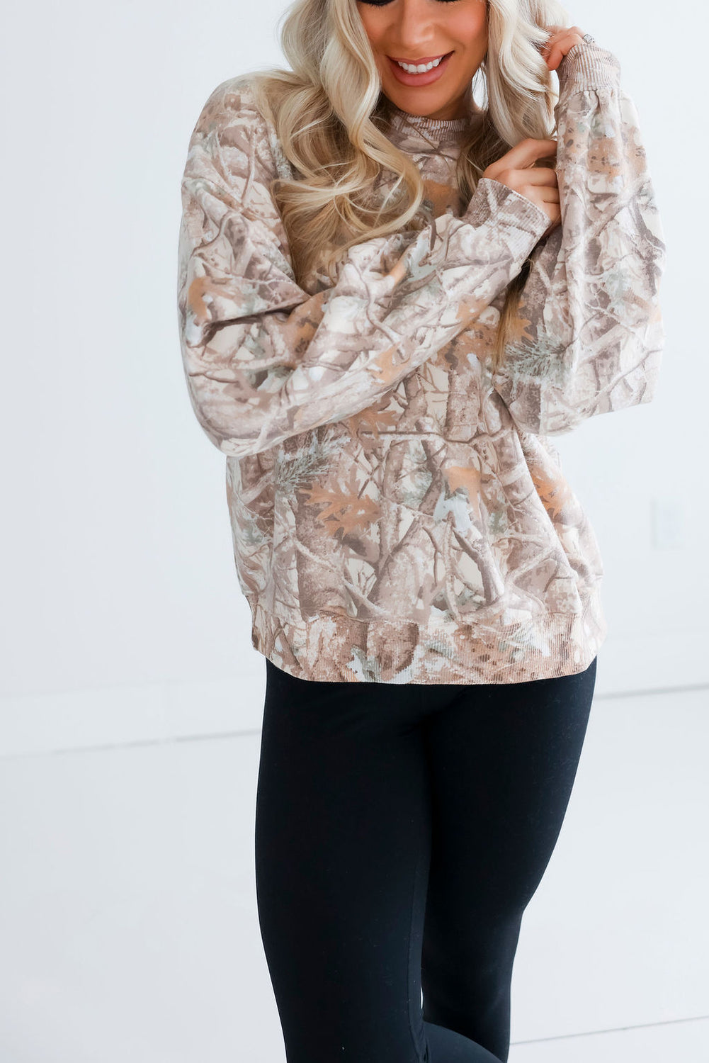 Buttercream Camo Crew by Lily & Lottie