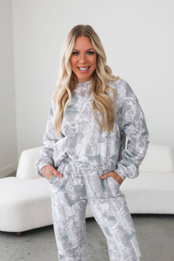 Fog Camo Crew by Lily & Lottie