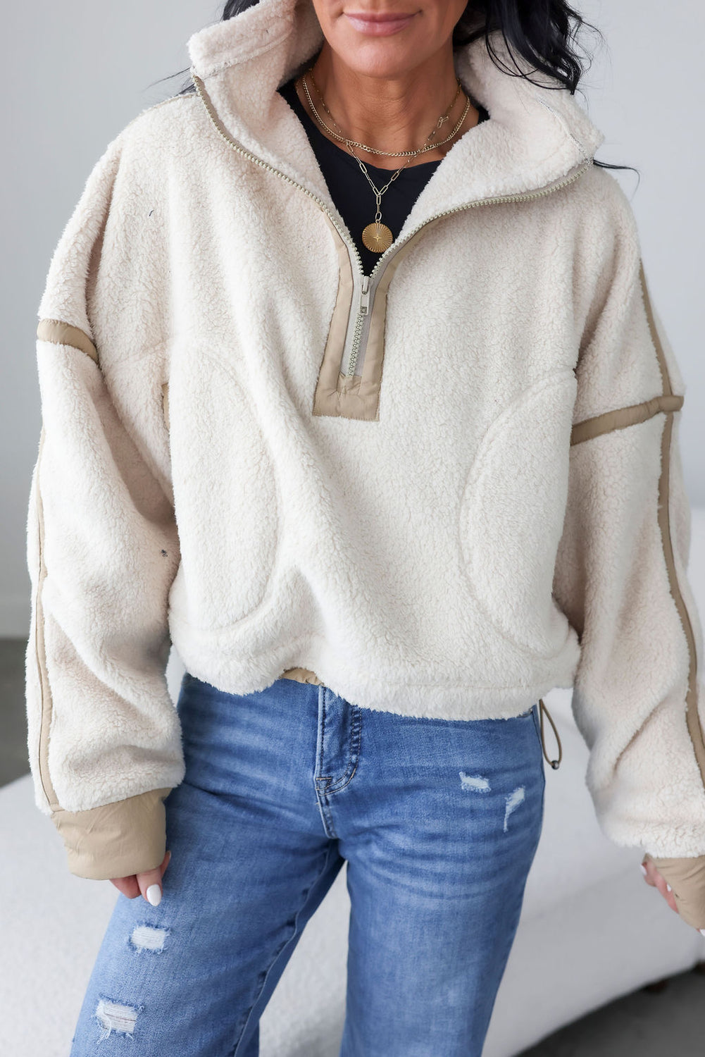 Sara Fleece Quarter Zip