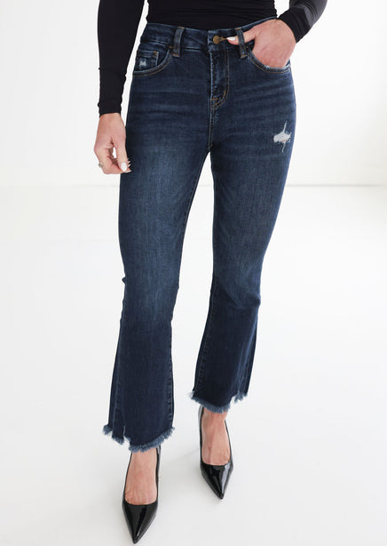 Veruca Mica Crop Flare Jean product view
