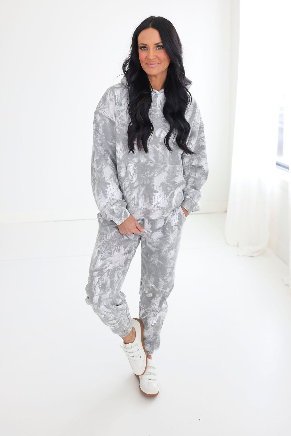 Fog Camo Hoodie by Lily & Lottie