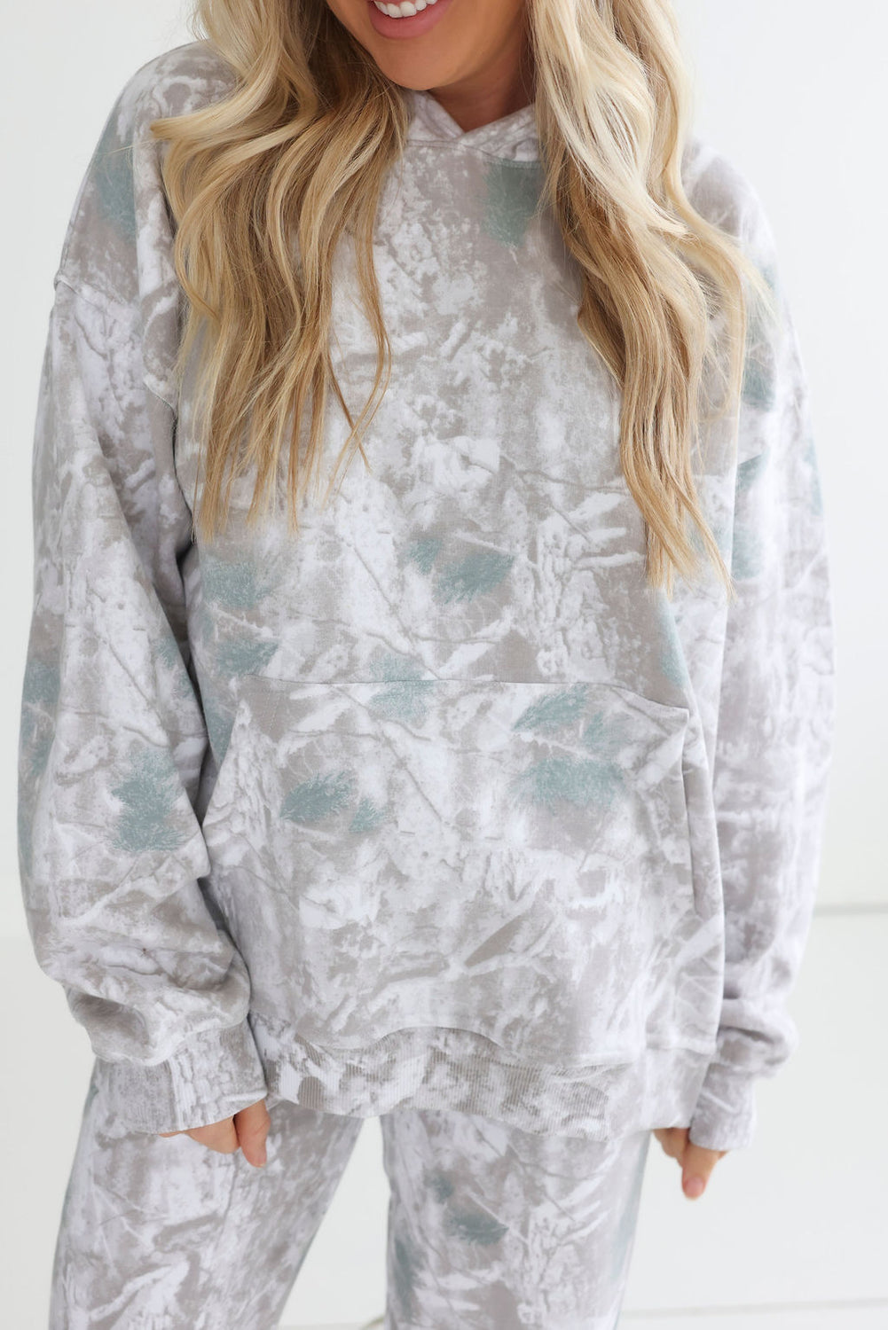 Faded Camo Hoodie by Lily & Lottie