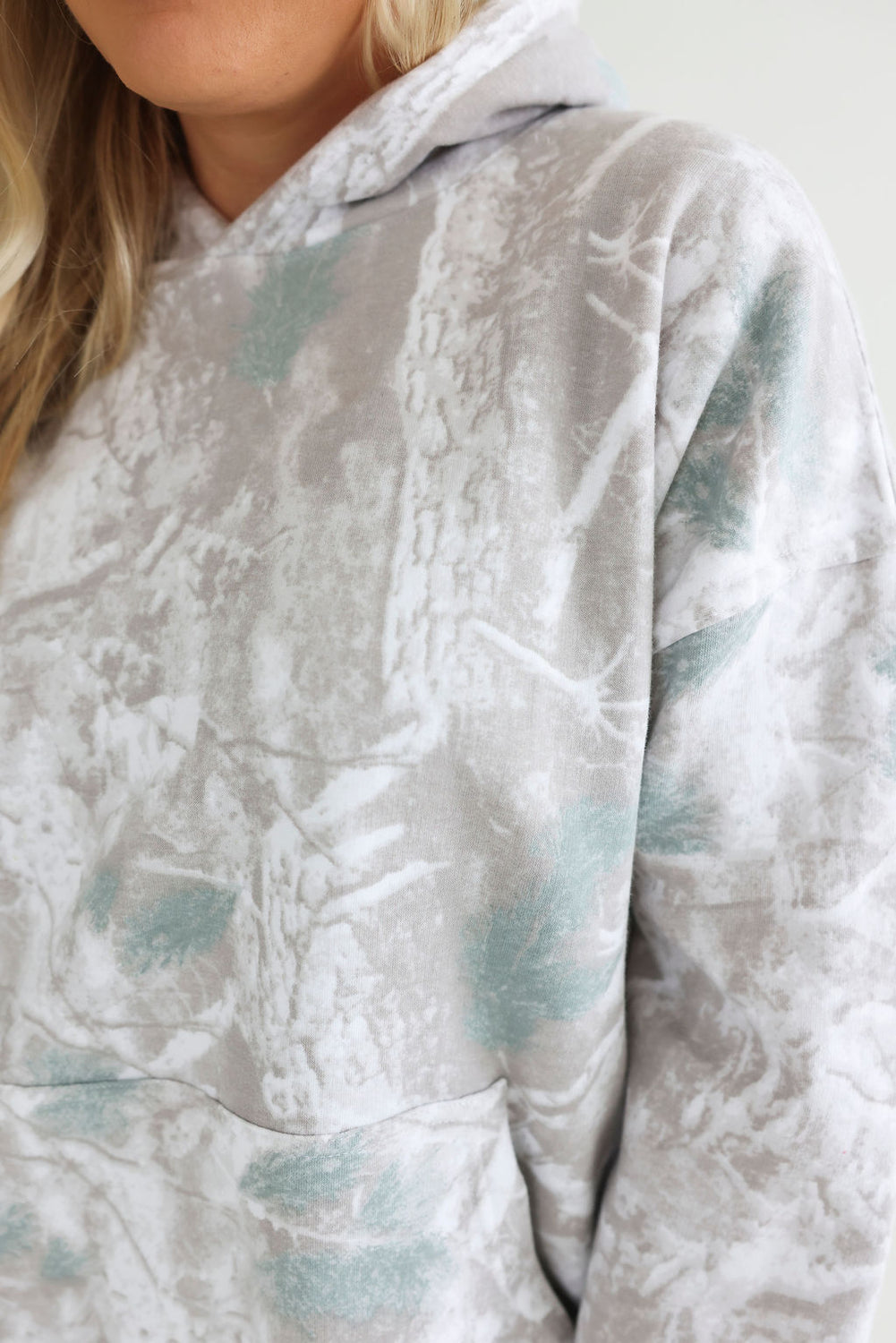 Faded Camo Hoodie by Lily & Lottie
