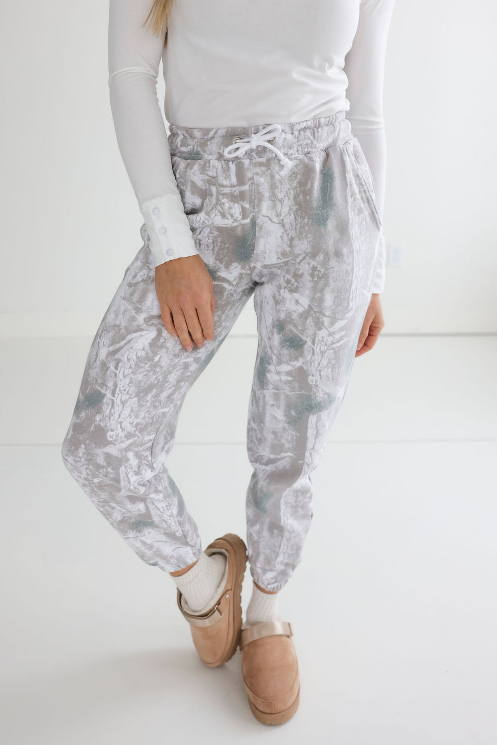 Faded Camo Joggers by Lily & Lottie