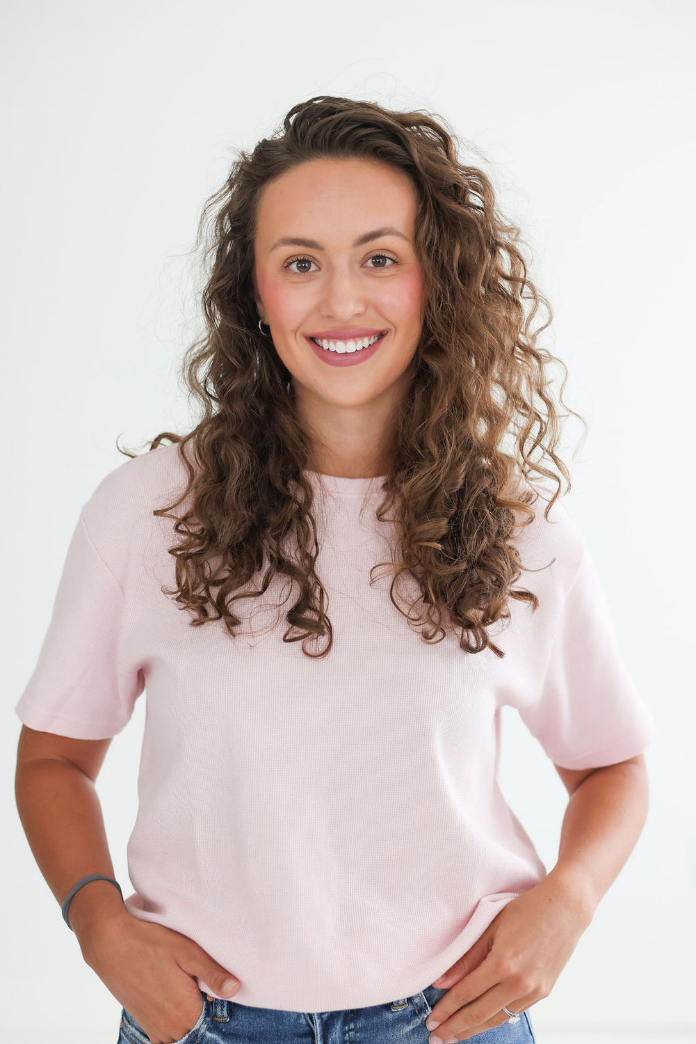 Westin Waffle Tee by Lily and Lottie