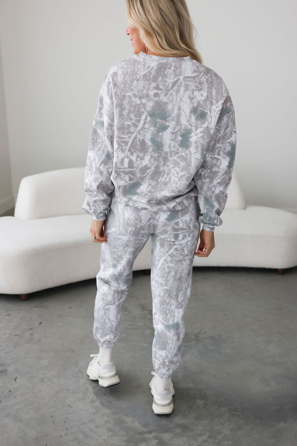 Faded Camo Crew by Lily & Lottie