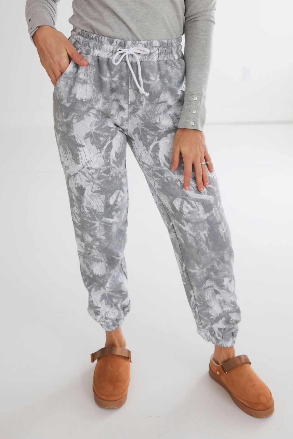 Fog Camo Joggers by Lily & Lottie