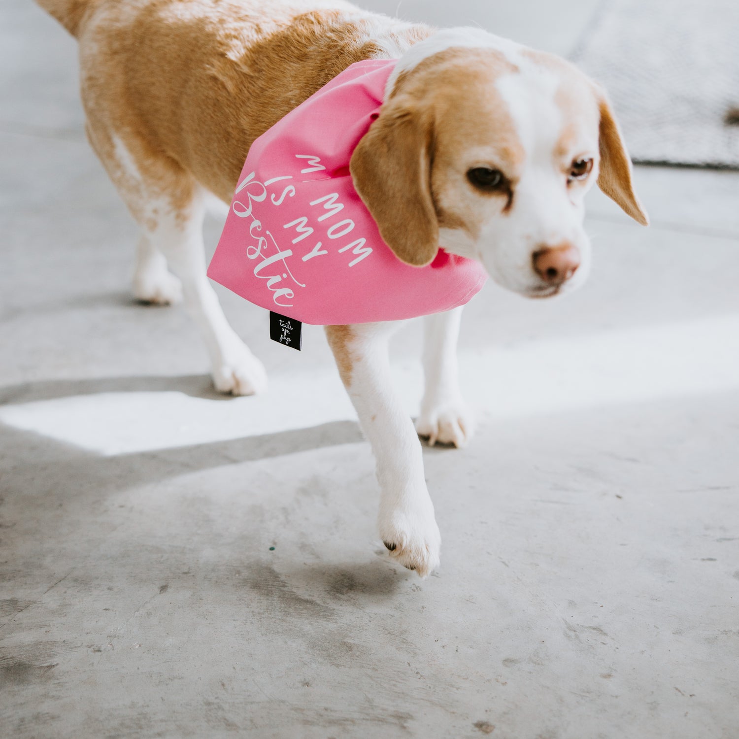 Mom is My Bestie Dog Bandana