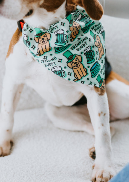 Drinking Buddy Dog Bandana