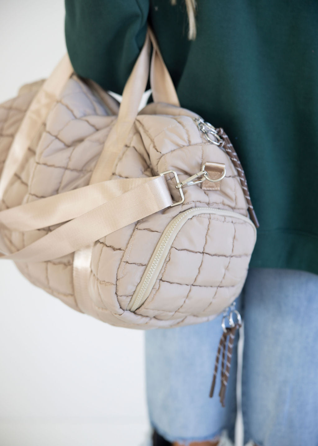 image of Bobbie Quilted Duffel Bag