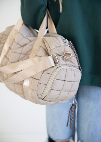 Bobbie Quilted Duffel Bag